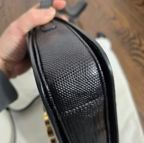 Celine Medium Triomphe Shoulder Bag Lizard - Picture 13 of 15